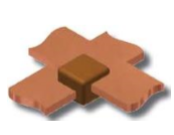 copper-bar-to-copper-bar-half-cross-joint-graphite-mould